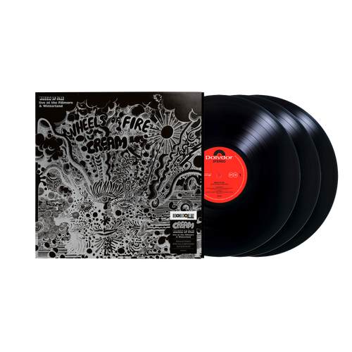 Cream - Wheels Of Fire: Live At The Fillmore Auditorium & Winterland Ballroom 豪華版黑膠3LP (2026 RSD)(Remastered) 