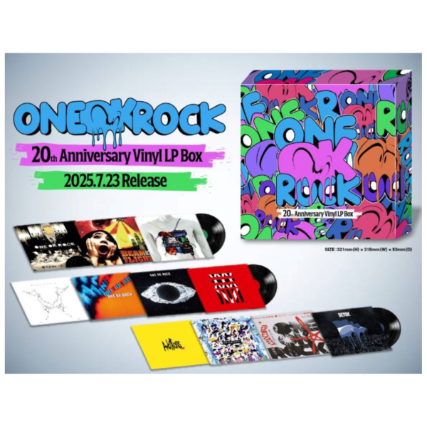 ONE OK ROCK - 20週年紀念黑膠組11LP 