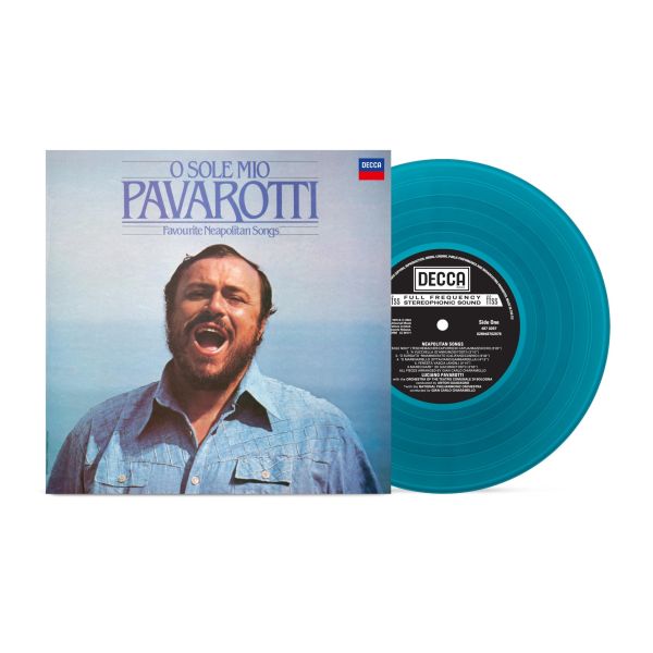 Luciano Pavarotti - O Sole Mio 彩膠[1LP] (Turquoise Vinyl) 