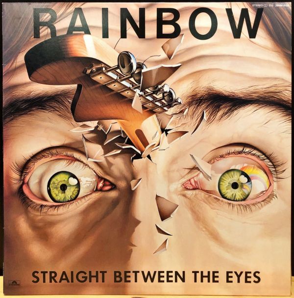 Rainbow - Straight Between The Eyes 二手老膠1LP 