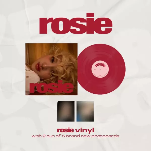 朴彩英 ROSE - rosie 限量紅色彩膠1LP 