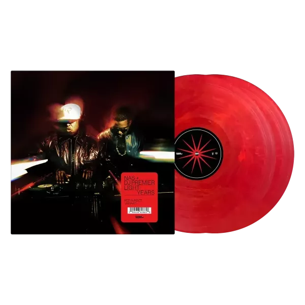 Nas + DJ Premier - Light Years 另類封面紅膠2LP 