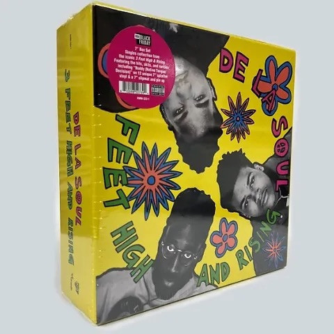 De La Soul - 3 Feet High and Rising 7吋彩膠精裝盒集 12EP 