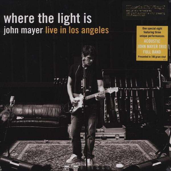 John Mayer - Where The Light Is Live In Los Angeles 盒裝黑膠4LP 