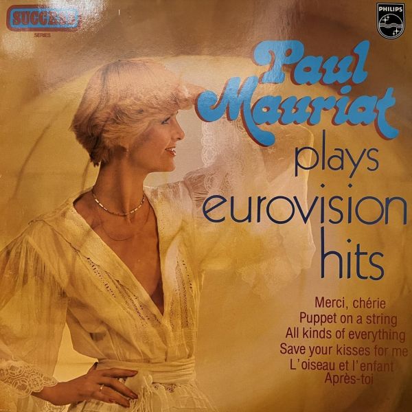 Paul Mauriat - Paul Mauriat Plays Eurovision Hits｜二手老膠1LP 