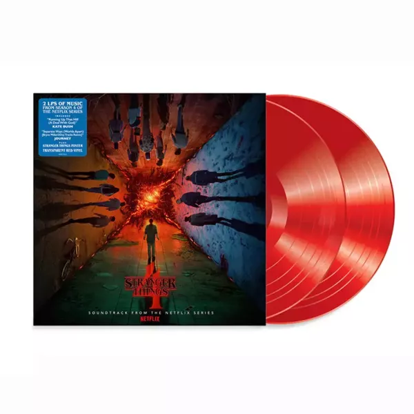 V.A. - 怪奇物語第四季 Stranger Things 4 歌曲輯 紅膠2LP 