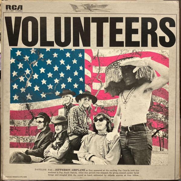 Jefferson Airplane - Volunteers 二手老膠1LP 