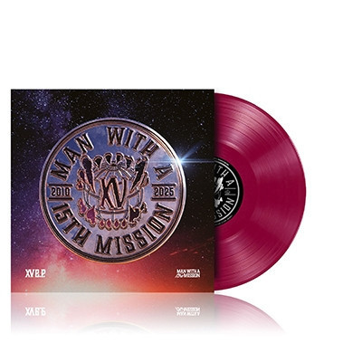 MAN WITH A MISSION - XV e.p.Across the Globe (transp.magenta LP) 
