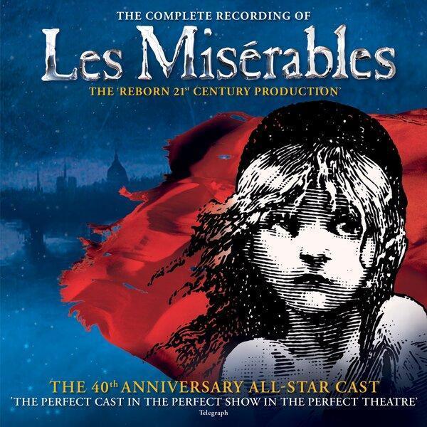V.A. - Les Misérables 悲慘世界 四十週年紀念演出 彩膠3LP 