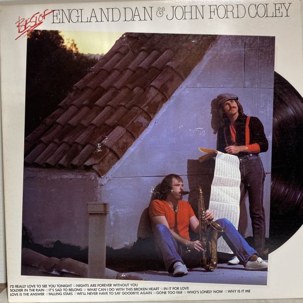 England Dan & John Ford Coley – Best Of England Dan & John Ford Coley 二手老膠1LP 