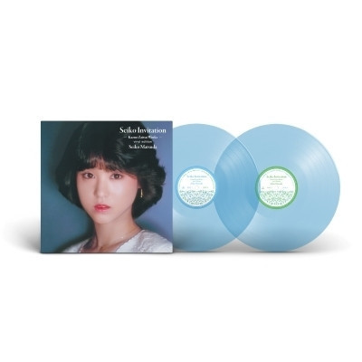 松田聖子 Seiko Matsuda - Seiko Invitation Kazuo Zaitsu Works 完全生產限定藍色彩膠2LP 