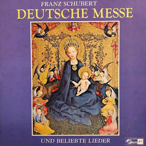 舒伯特德文彌撒曲 - 二手黑膠1LP 