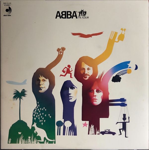 ABBA - The Album 二手老膠1LP 