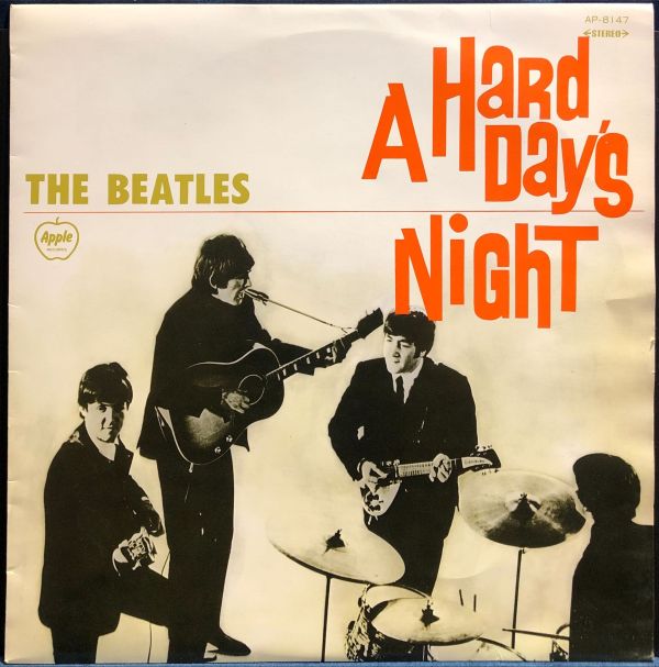 The Beatles - A Hard Day's Night  二手老膠1LP 