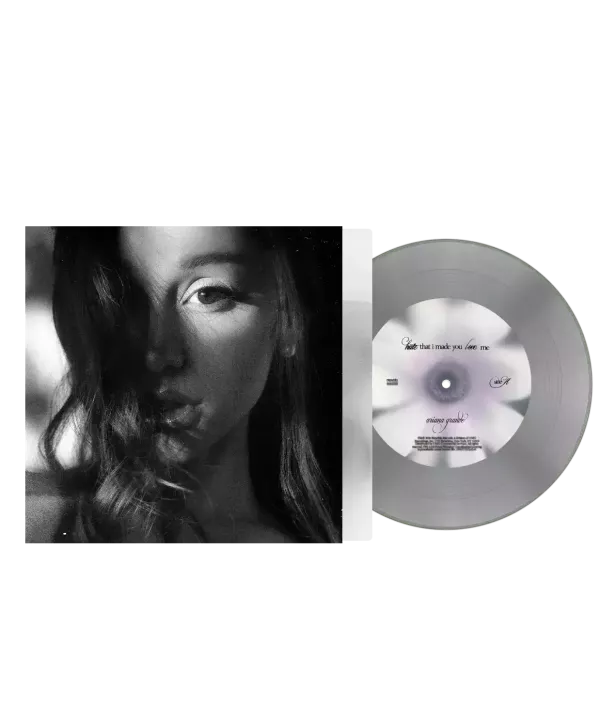 Ariana Grande - hate that i made you love me 限量7吋彩膠1EP (Fluffy Tail Gray) 