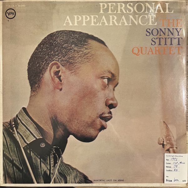 Sonny Stitt Quartet – Personal Appearance | 二手老膠1LP Mono 