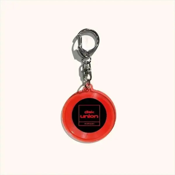 diskunion X The Music 限量彩膠音樂鑰匙圈 