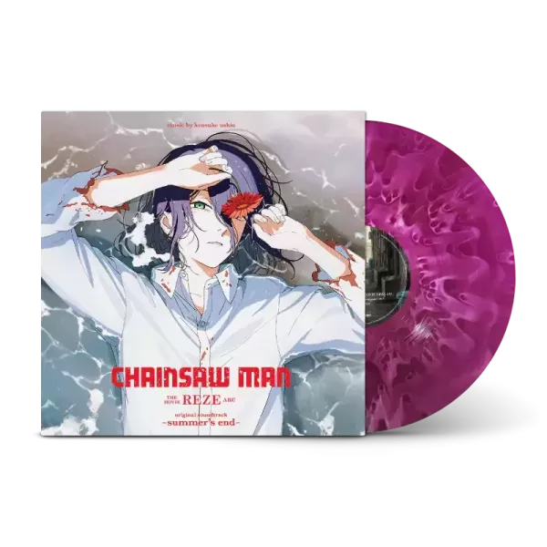 牛尾憲輔 - 《鏈鋸人:蕾潔篇 》原聲帶 歐版彩膠1LP 