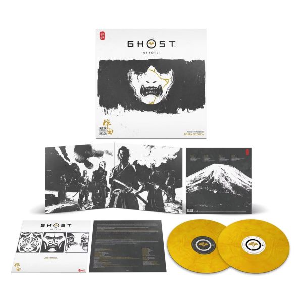 羊蹄山戰鬼 Ghost Of Yotei 金色彩膠2LP 