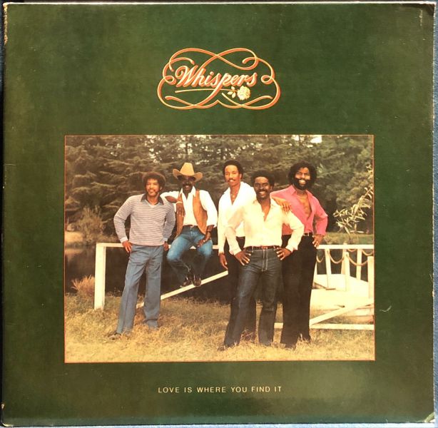 Whispers - Love Is Where You Find It 二手老膠1LP 