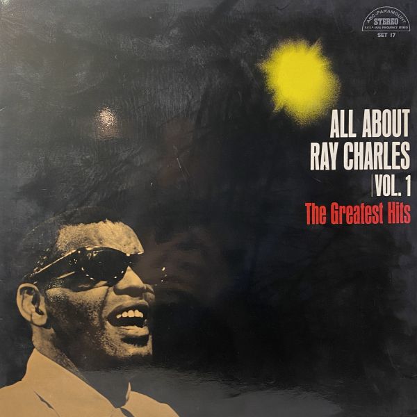 All About Ray Charles Vol.1 - The Greatest Hits 二手老膠1LP 