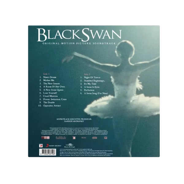 Clint Mansell - 黑天鵝 Black Swan 紅色彩膠1LP 