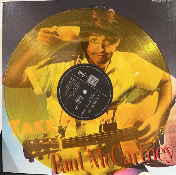 Paul McCartney - Take It Away 二手老膠1LP(黃色透明膠) 