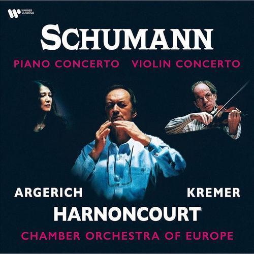 阿格麗希 Argerich & Kremer - Schumann: 舒曼鋼琴 & 小提琴協奏曲 首版黑膠2LP Martha Argerich, Kremer, Schumann, 舒曼鋼琴協奏曲, 舒曼小提琴協奏曲, Argerich 黑膠, 古典黑膠, 古典音樂黑膠, 協奏曲黑膠, 首版黑膠, 黑膠唱片, LP, 2LP