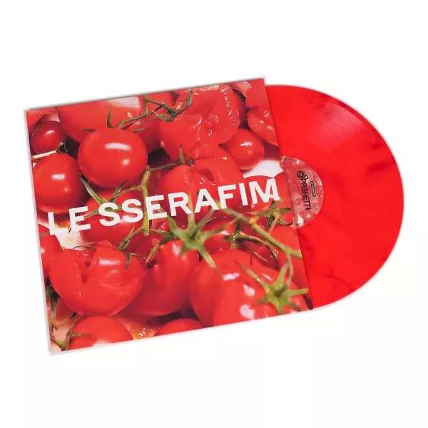 LE SSERAFIM - SPAGHETTI Tomato 紅膠1LP 