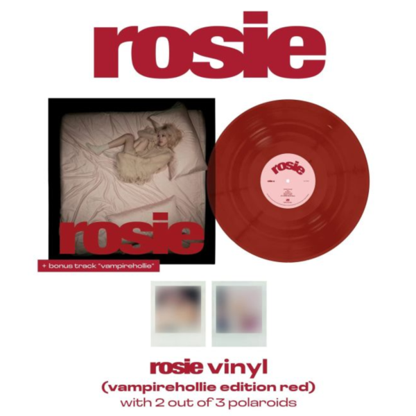 朴彩英 ROSE - ROSIE 美國限量紅色透明彩膠1LP 