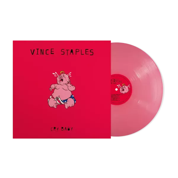 Vince Staples - Cry Baby 粉紅膠1LP 