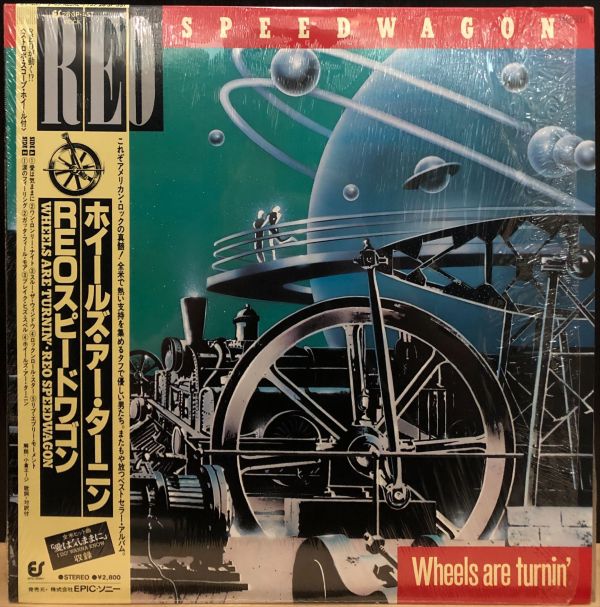 REO Speedwagon - Wheels Are Turnin' 二手老膠1LP 