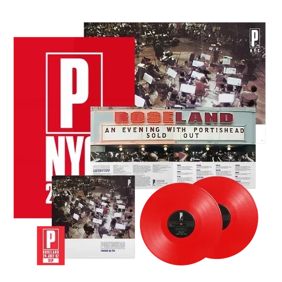 Portishead - Roseland NYC Live 25週年紀念版 限量紅膠2LP 