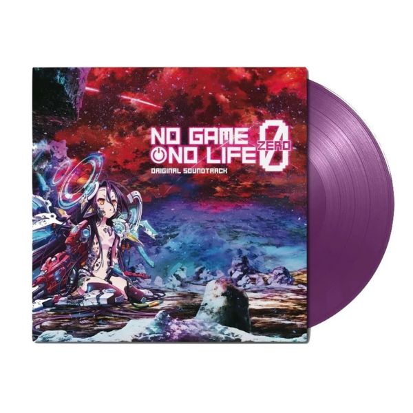 遊戲人生 No Game No Life: Zero  紫色彩膠1LP No Game No Life LP, No Game No Life album, No Game No Life專輯, 遊戲人生 LP, 遊戲人生 album, 遊戲人生專輯