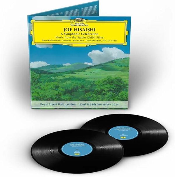 久石讓 Joe Hisaishi - 吉卜力動畫交響樂合輯 Symphonic Celebration 英國版封面 黑膠2LP 