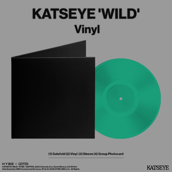 KATSEYE - WILD 彩膠1LP 