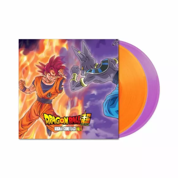 七龍珠 超 Dragon Ball Super Vol. 1 紫橘彩膠2LP 