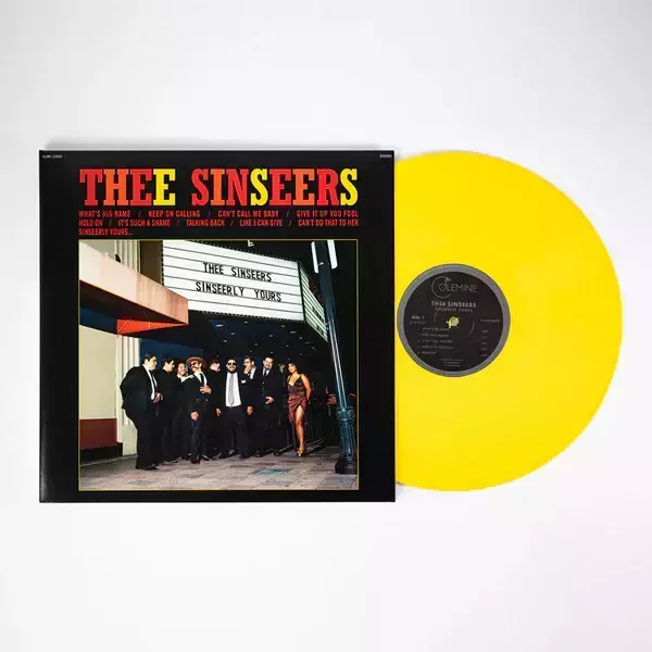 Thee Sinseers - Sinseerly Yours 黃膠1LP Thee Sinseers Sinseerly Yours LP, Thee Sinseers Sinseerly Yours album, Thee Sinseers Sinseerly Yours 專輯