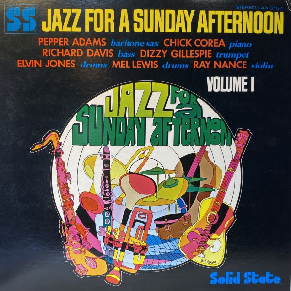 Various – Jazz For A Sunday Afternoon Volume 1 二手老膠1LP 