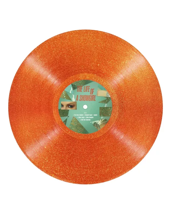 Taylor Swift – The Life of a Showgirl 彩膠1LP (Sweat And Vanilla Perfume Portofino Orange Glitter Vinyl) 