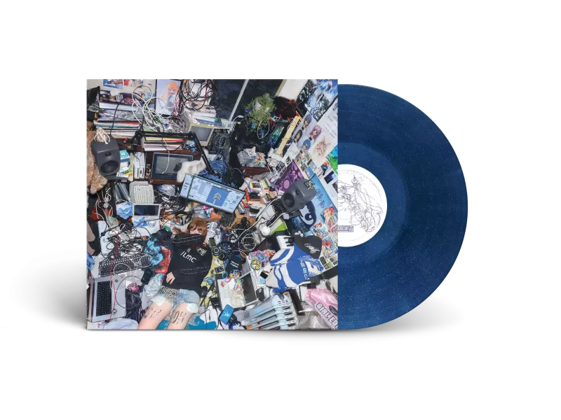 Ninajirachi - I Love My Computer 亮片彩膠1LP (Cobalt Blue Glitter) 