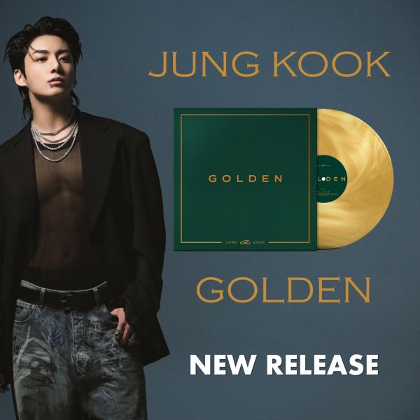 JUNG KOOK 田柾國 - GOLDEN 黃金彩膠1LP 