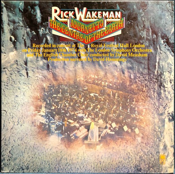 Rick Wakeman - Journey To The Centre Of The Earth 二手老膠1LP 