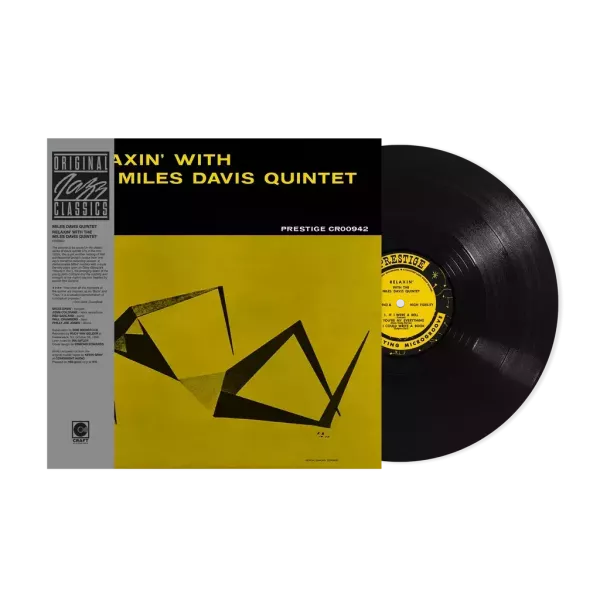 The Miles Davis Quintet - Relaxin' With The Miles Davis Quintet 全類比黑膠1LP (Original Jazz Classics) Miles Davis 黑膠、Relaxin With The Miles Davis Quintet 黑膠、Miles Davis Relaxin 黑膠、The Miles Davis Quintet 黑膠、Original Jazz Classics Miles Davis