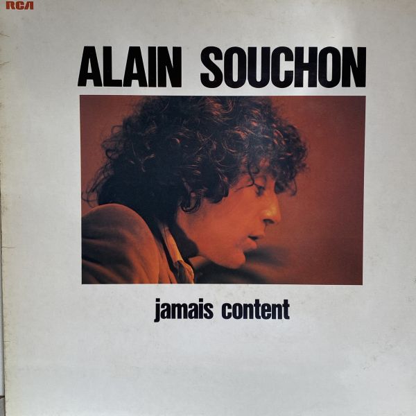 Alain Souchon – Jamais Content 二手老膠1LP 