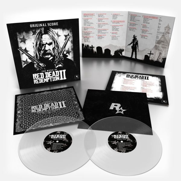 碧血狂殺2 MUSIC OF RED DEAD REDEMPTION 2 透明膠2LP 