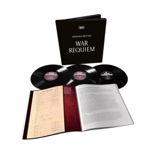 Britten 布列頓 : War Requiem 戰爭安魂曲 Decca 60週年紀念 發燒黑膠3LP 