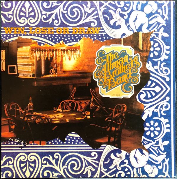 The Allman Brothers Band - Win, Lose Or Draw 二手老膠1LP 