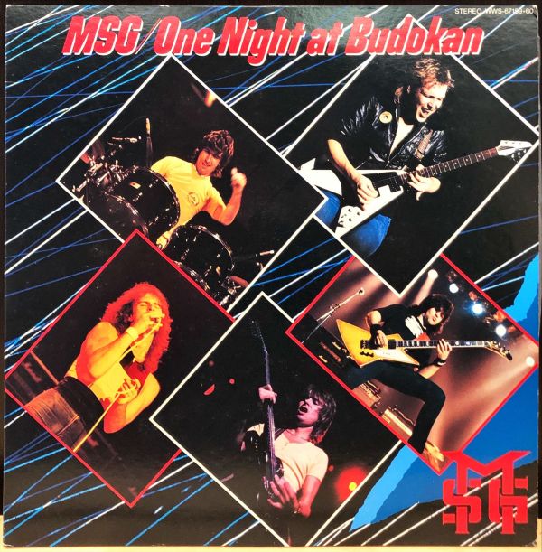 The Michael Schenker Group - One Night At Budokan 二手老膠2LP 
