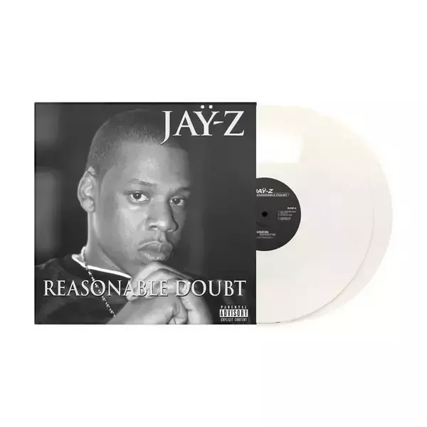 Jay-Z - Reasonable Doubt 三十週年紀念版 白膠2LP Jay-Z 黑膠、Reasonable Doubt 黑膠、Jay-Z Reasonable Doubt 黑膠